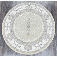 Турецкий ковер Iran collection A053 Бежевый круг